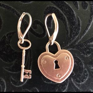 Key to the heart earrings